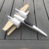 Porte manteau Baleine 3D personnalisable